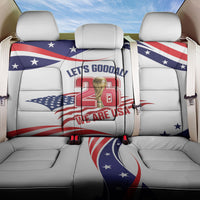 United States 2026 Soccer Back Car Seat Cover We Are USA Go Champions Flag Waves