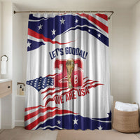 United States 2026 Soccer Bathroom Set We Are USA Go Champions Flag Waves