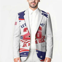 United States 2026 Soccer Custom Blazer We Are USA Go Champions Flag Waves