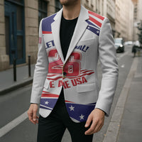 United States 2026 Soccer Custom Blazer We Are USA Go Champions Flag Waves