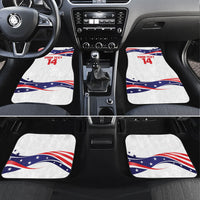United States 2026 Soccer Custom Car Mats We Are USA Go Champions Flag Waves
