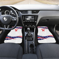 United States 2026 Soccer Custom Car Mats We Are USA Go Champions Flag Waves