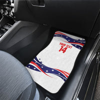 United States 2026 Soccer Custom Car Mats We Are USA Go Champions Flag Waves