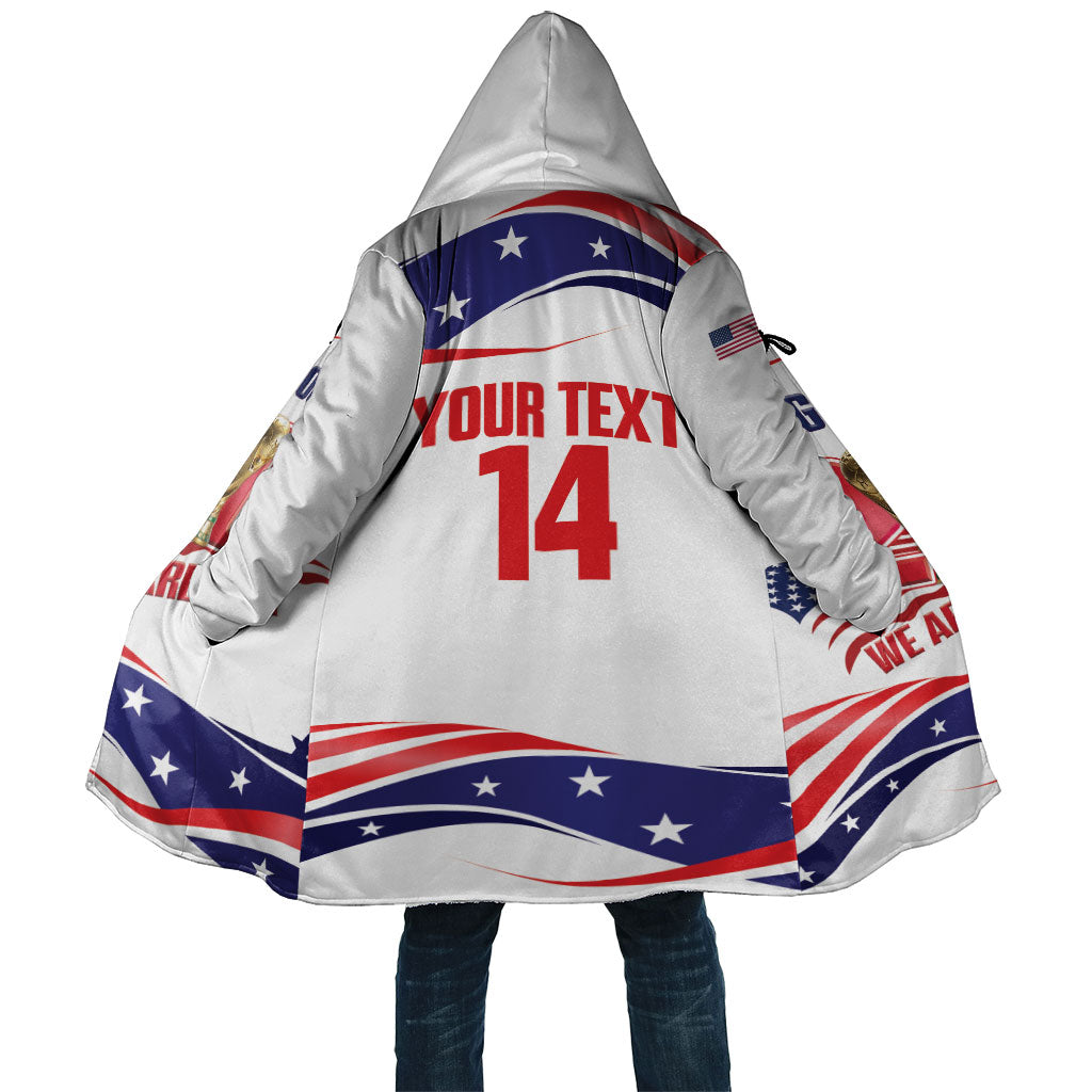 United States 2026 Soccer Custom Cloak We Are USA Go Champions Flag Waves