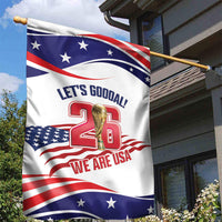 United States 2026 Soccer Garden Flag We Are USA Go Champions Flag Waves