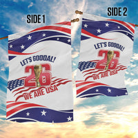 United States 2026 Soccer Garden Flag We Are USA Go Champions Flag Waves
