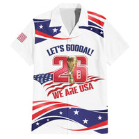 United States 2026 Soccer Custom Hawaiian Shirt We Are USA Go Champions Flag Waves
