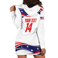 United States 2026 Soccer Custom Hoodie Dress We Are USA Go Champions Flag Waves