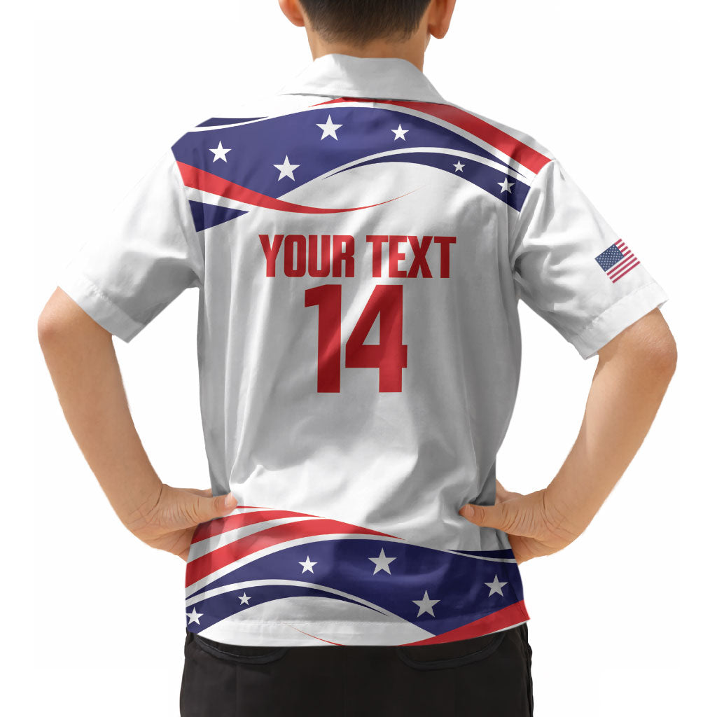 United States 2026 Soccer Custom Kid Hawaiian Shirt We Are USA Go Champions Flag Waves LT14
