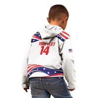 United States 2026 Soccer Custom Kid Hoodie We Are USA Go Champions Flag Waves