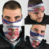 United States 2026 Soccer Neck Gaiter We Are USA Go Champions Flag Waves