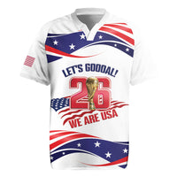 United States 2026 Soccer Custom Rugby Jersey We Are USA Go Champions Flag Waves