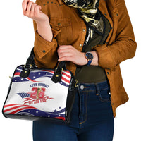 United States 2026 Soccer Shoulder Handbag We Are USA Go Champions Flag Waves