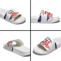 United States 2026 Soccer Slide Sandals We Are USA Go Champions Flag Waves