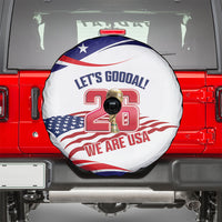 United States 2026 Soccer Spare Tire Cover We Are USA Go Champions Flag Waves