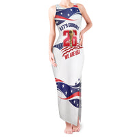 United States 2026 Soccer Custom Tank Maxi Dress We Are USA Go Champions Flag Waves