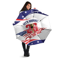 United States 2026 Soccer Umbrella We Are USA Go Champions Flag Waves