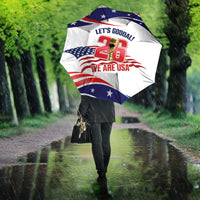 United States 2026 Soccer Umbrella We Are USA Go Champions Flag Waves
