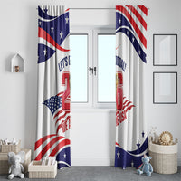 United States 2026 Soccer Window Curtain We Are USA Go Champions Flag Waves