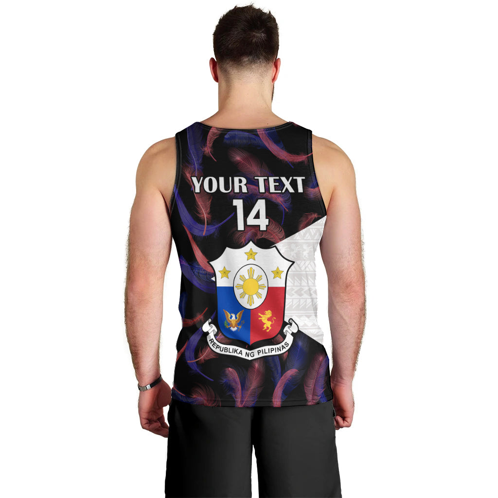 custom-philippines-football-men-tank-top-2023-world-cup-go-filipinas-feather-black-version