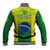 Brazil Football Baseball Jacket 2023 World Cup Go Selecao Gradient Style - Wonder Print Shop