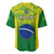 Brazil Football Baseball Jersey 2023 World Cup Go Selecao Gradient Style - Wonder Print Shop