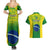 Brazil Football Couples Matching Summer Maxi Dress and Hawaiian Shirt 2023 World Cup Go Selecao Gradient Style - Wonder Print Shop