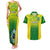Brazil Football Couples Matching Tank Maxi Dress And Hawaiian Shirt 2023 World Cup Go Selecao Gradient Style - Wonder Print Shop