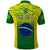 Brazil Football Polo Shirt 2023 World Cup Go Selecao Gradient Style - Wonder Print Shop