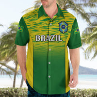 Custom Brazil Football Hawaiian Shirt 2023 World Cup Go Selecao Gradient Style - Wonder Print Shop