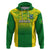 Custom Brazil Football Hoodie 2023 World Cup Go Selecao Gradient Style - Wonder Print Shop