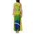 Custom Brazil Football Tank Maxi Dress 2023 World Cup Go Selecao Gradient Style - Wonder Print Shop