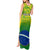 Custom Brazil Football Tank Maxi Dress 2023 World Cup Go Selecao Gradient Style - Wonder Print Shop