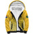 South Africa Soccer Sherpa Hoodie 2023 World Cup Go Banyana Banyana Yellow - Wonder Print Shop