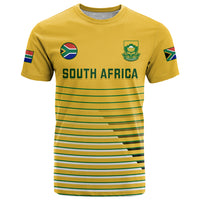South Africa Soccer T Shirt 2023 World Cup Go Banyana Banyana Yellow - Wonder Print Shop