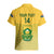 Custom South Africa Soccer Hawaiian Shirt 2023 World Cup Go Banyana Banyana Yellow - Wonder Print Shop