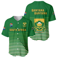 South Africa Soccer Baseball Jersey 2023 World Cup Go Banyana Banyana Green - Wonder Print Shop