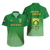 South Africa Soccer Hawaiian Shirt 2023 World Cup Go Banyana Banyana Green - Wonder Print Shop