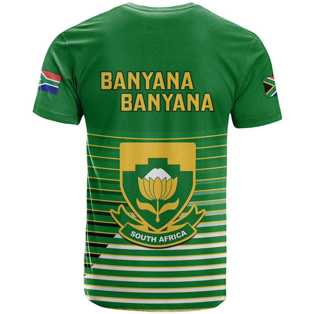 South Africa Soccer T Shirt 2023 World Cup Go Banyana Banyana Green - Wonder Print Shop
