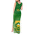 South Africa Soccer Tank Maxi Dress 2023 World Cup Go Banyana Banyana Green - Wonder Print Shop