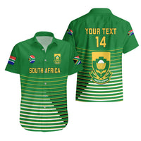 Custom South Africa Soccer Hawaiian Shirt 2023 World Cup Go Banyana Banyana Green - Wonder Print Shop