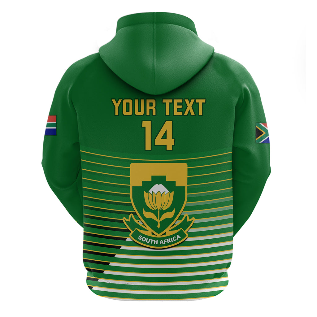 Custom South Africa Soccer Hoodie 2023 World Cup Go Banyana Banyana Green - Wonder Print Shop