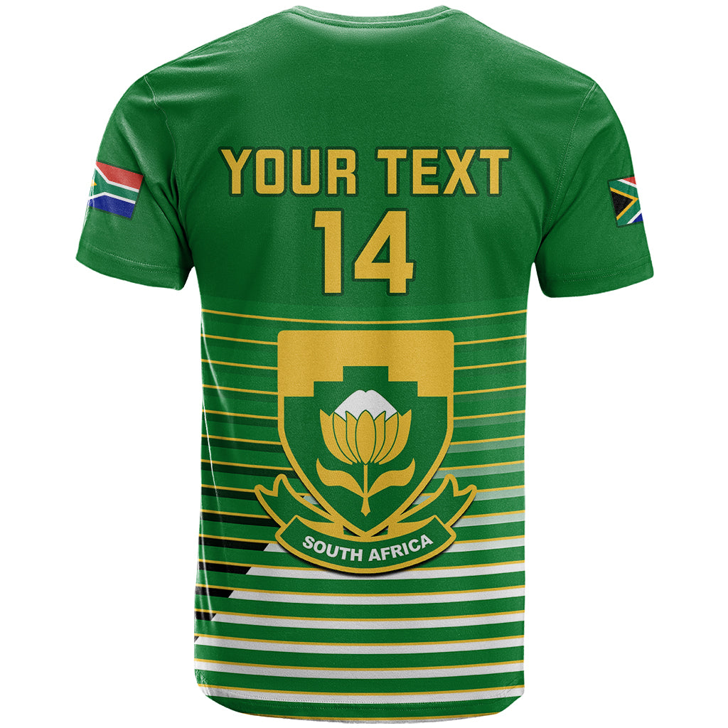 Custom South Africa Soccer T Shirt 2023 World Cup Go Banyana Banyana Green - Wonder Print Shop