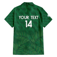 Custom Saudi Arabia Football Family Matching Off Shoulder Maxi Dress and Hawaiian Shirt Go Green Falcons Sporty Style - Wonder Print Shop