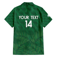 Custom Saudi Arabia Football Family Matching Puletasi and Hawaiian Shirt Go Green Falcons Sporty Style - Wonder Print Shop