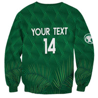 Custom Saudi Arabia Football Sweatshirt Go Green Falcons Sporty Style - Wonder Print Shop