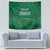 Custom Saudi Arabia Football Tapestry Go Green Falcons Sporty Style - Wonder Print Shop