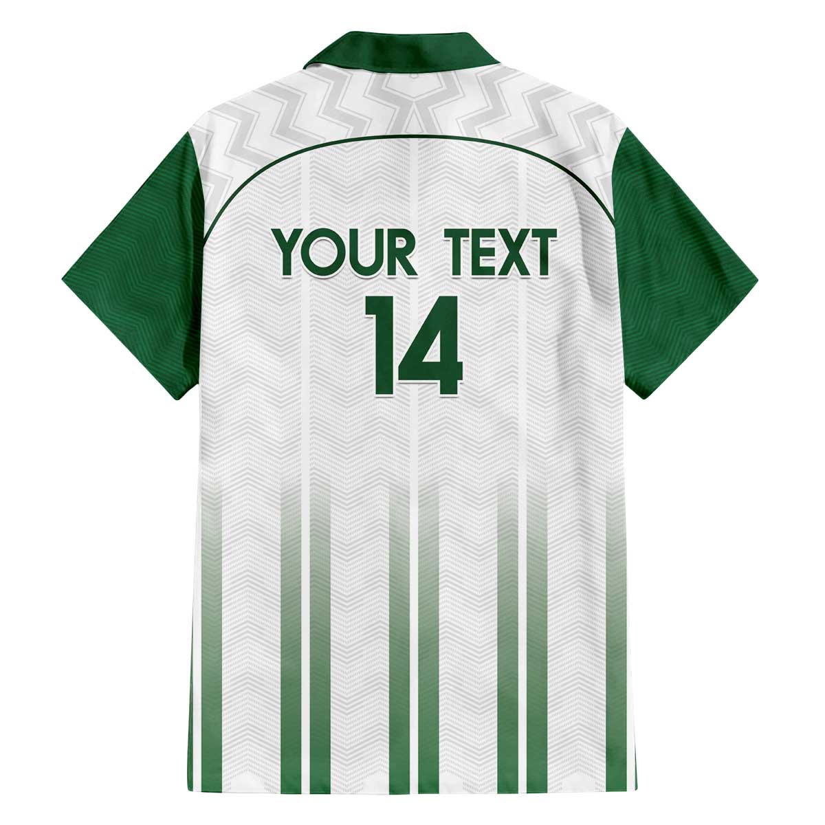 Custom Saudi Arabia Football Family Matching Puletasi and Hawaiian Shirt Go Green Falcons Sporty - White Version - Wonder Print Shop