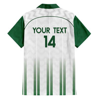 Custom Saudi Arabia Football Family Matching Tank Maxi Dress and Hawaiian Shirt Go Green Falcons Sporty - White Version - Wonder Print Shop