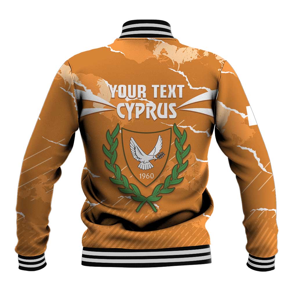 Persionalized Cyprus Independence Day Baseball Jacket Kbrs Cumhuriyeti Grunge Vibes - Wonder Print Shop